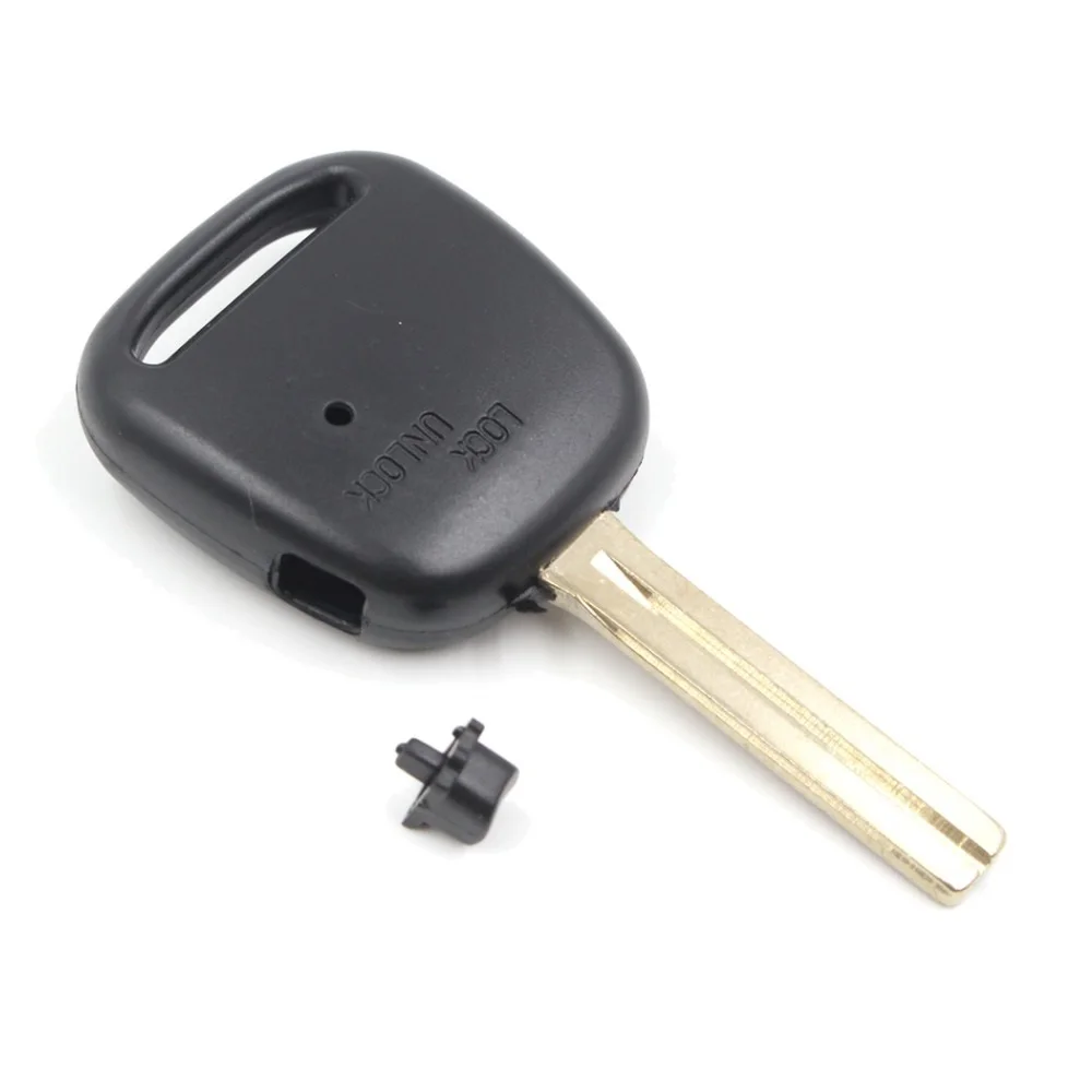 KEYECU-Keyless-Entry-Replacement-Remote-Key-Shell-Case-Fob-Side-1-Button-For-Toyota-Lexus-Uncut