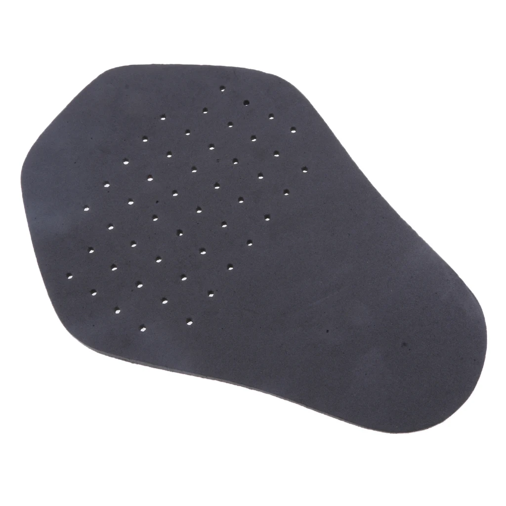Black Motorbike Riders Racing Back Protector Insert Armour Pad Jackets Protective Gear