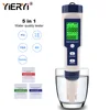 Yieryi 5 in 1 TDS EC PH Salinity Temperature Meter Digital Water Quality Monitor Tester for Spa Pools Aquariums 1