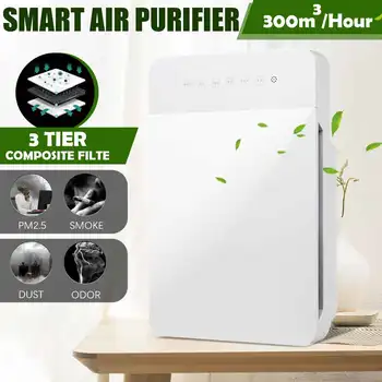 

220V 50HZ Air Purifier Negative Ion PM2.5 Dust Home Indoor Purifier Smoke Remove Formaldehyde Cleaning Odor Removal Home Filter