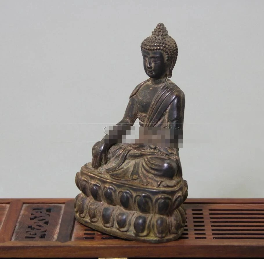 골동품 구리 동상 컬렉션, 황동 부처 청동 장식품