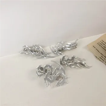 

1Pcs Punk Mirror Hairpin 4 Styles For Choice Geometric Acrylic Hair Clips For Stylish Women Girls Headwear Hair Accessories