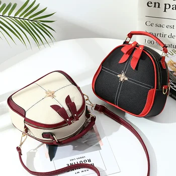 

Fashion Women Handbag Messenger Bags PU Leather Shoulder Bag Lady Crossbody Mini Bag Female Cross Body Messenger Pack For Grils