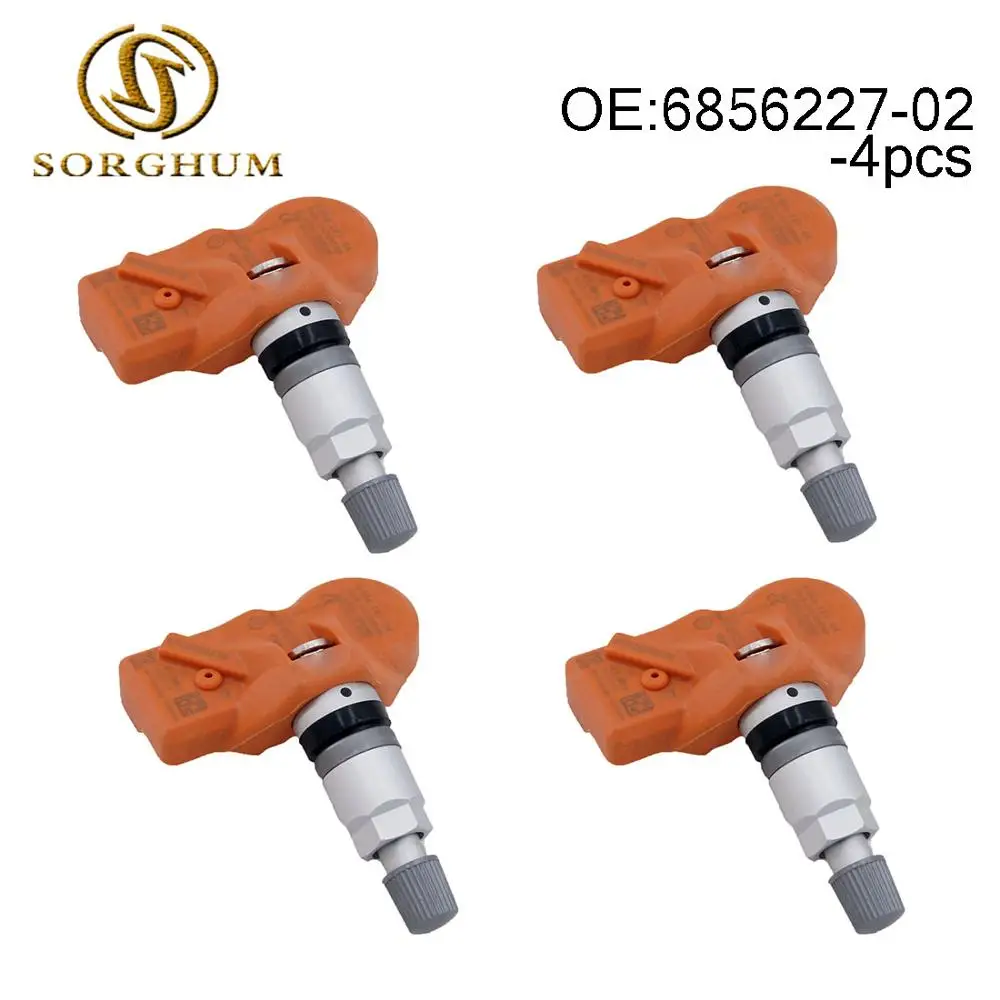

4pcs TPMS Pressure Sensors 6856227-02 Fits For BMW
