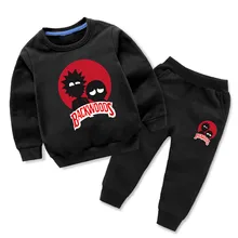 

Kids 2 Piece Hoodie and Pants Set, Animal Pattern, Animal Play, Cute, for Teens 4-14, Fall