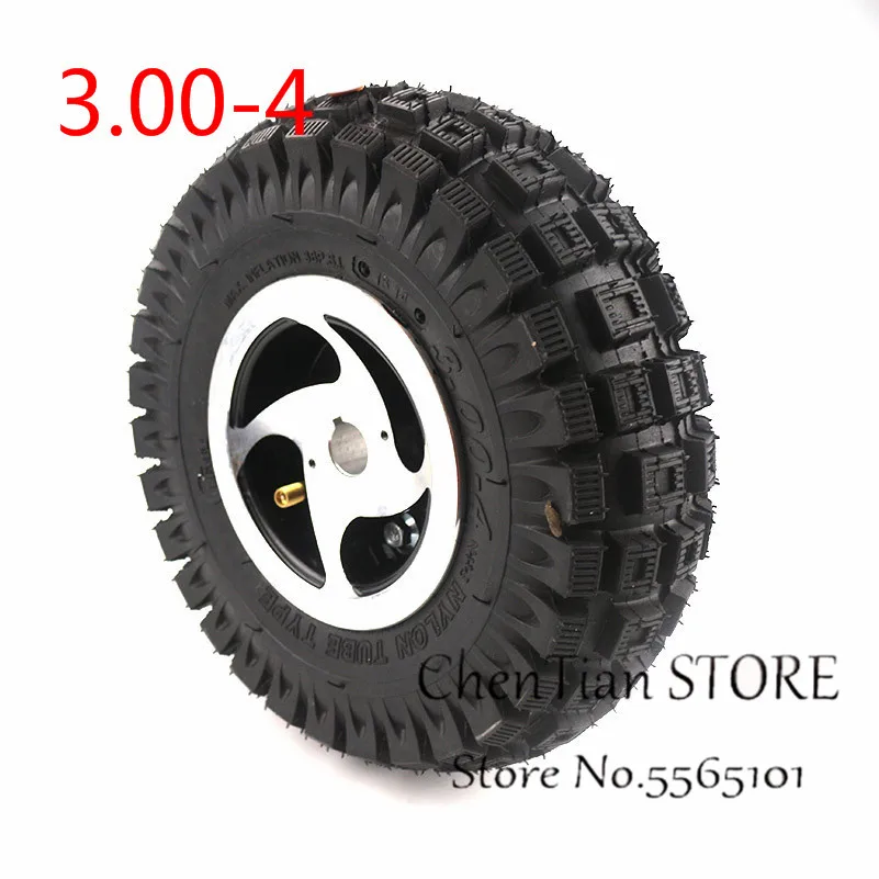 3,00-4 4,10-4 trye колеса обода ступицы для 49cc ATV Quad Go Kart для ручных грузовиков, тележки, газонокосилки, тачки, тележки общего назначения