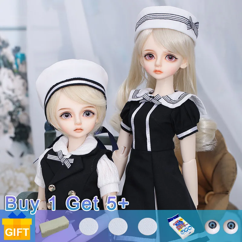 Кукла Luts Bory twins 1/4 шарнирная с подвижными суставами полный комплект