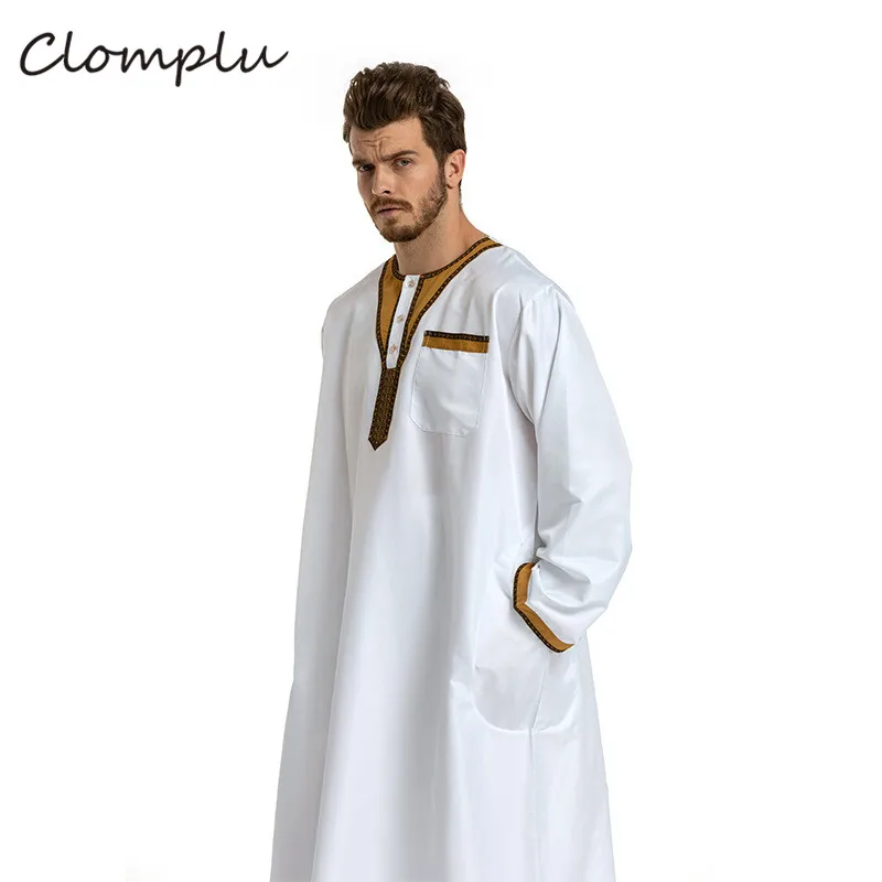 Clomplu abaya jubba tobe мусульманское нарядное платье в арабском стиле, мусульманская одежда, мужская одежда, Саудовская Аравия, взрослый, черный, желтый, Оман, мужская одежда