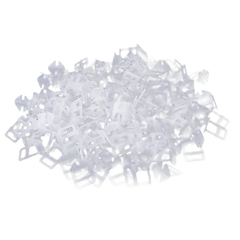 

GYTB 200Pcs Tile Leveling System Clips Kit Wall Floor Tile Spacer Tiling Tool