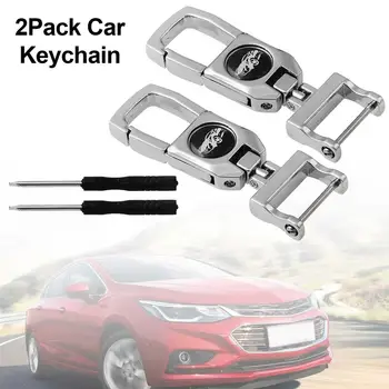 

2 Pack Car Keychain Portable Zinc Alloy Key Rings With Screwdrivers Chevrolet Key Chain