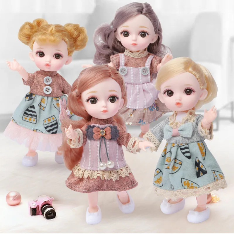 Детская 16 см Ba Bi BJD Кукла Принцесса Набор игровой домик подарочная коробка