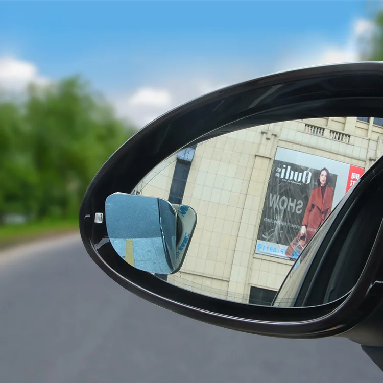 HD стекло 360 градусов Регулировка без оправы автомобиля круглые зеркальные