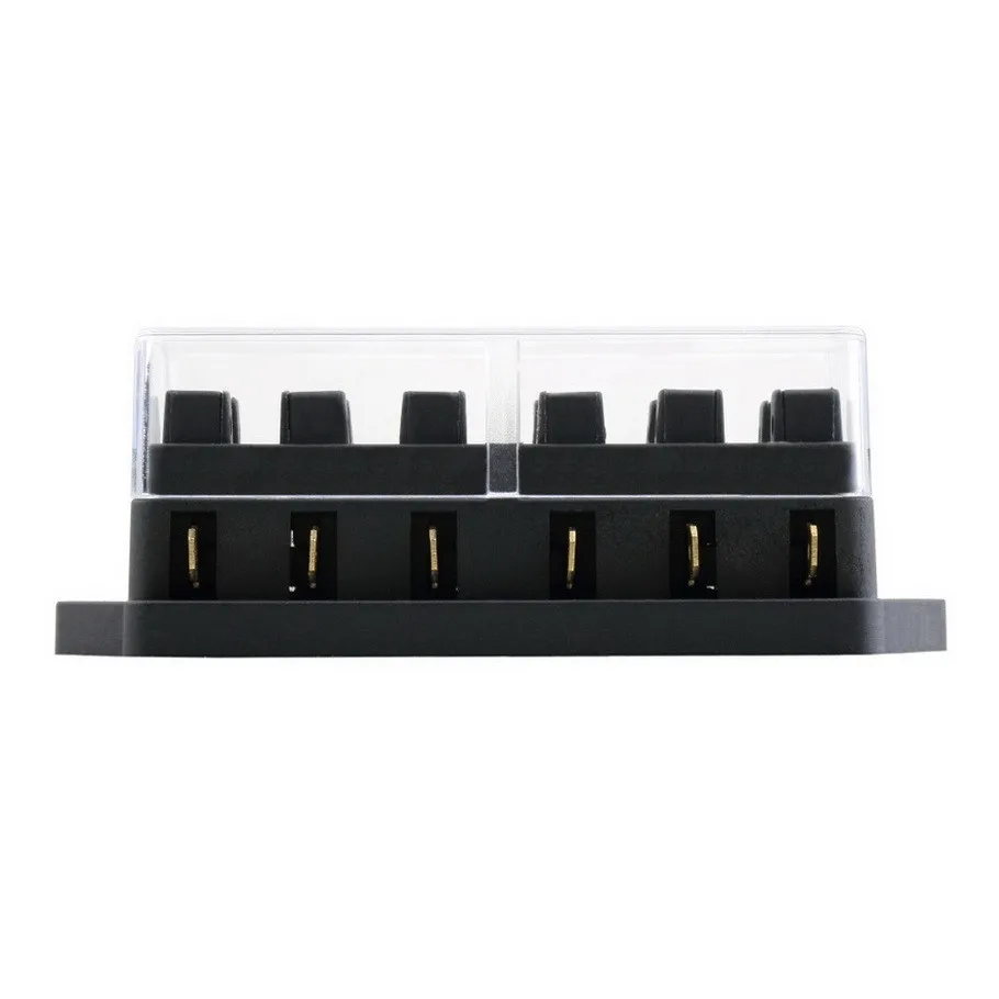 DC 12v светодиодные ленты 6 способ предохранителей блок держатель предохранителя поле автомобиль цепи Автомобильная лезвие предохранителей автомобиля аксессуар инструмент Горячая распродажа