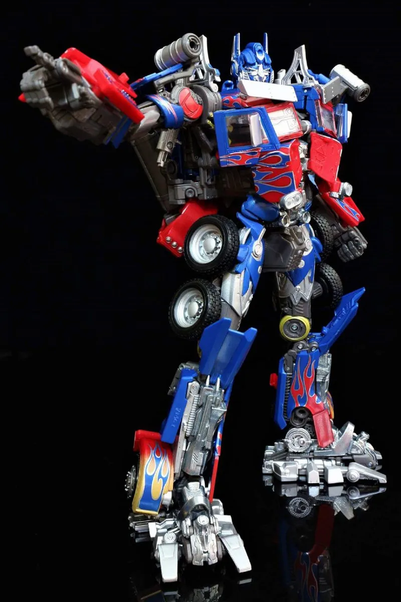 Экшн фигурки TAKARA TOMY трансформеры роботы кино шедевр MPM04 Optimus Prime металлическая