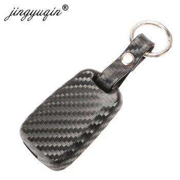 Custodia protettiva per chiave in Silicone in fibra di carbonio da 10 pezzi per Kia K2 K5 Sportage Sorento Hyundai i20 i30 i35 iX20 iX35 Solaris Verna - Custodia protettiva per chiave in Silicone in fibra di carbonio da 10 pezzi per Kia