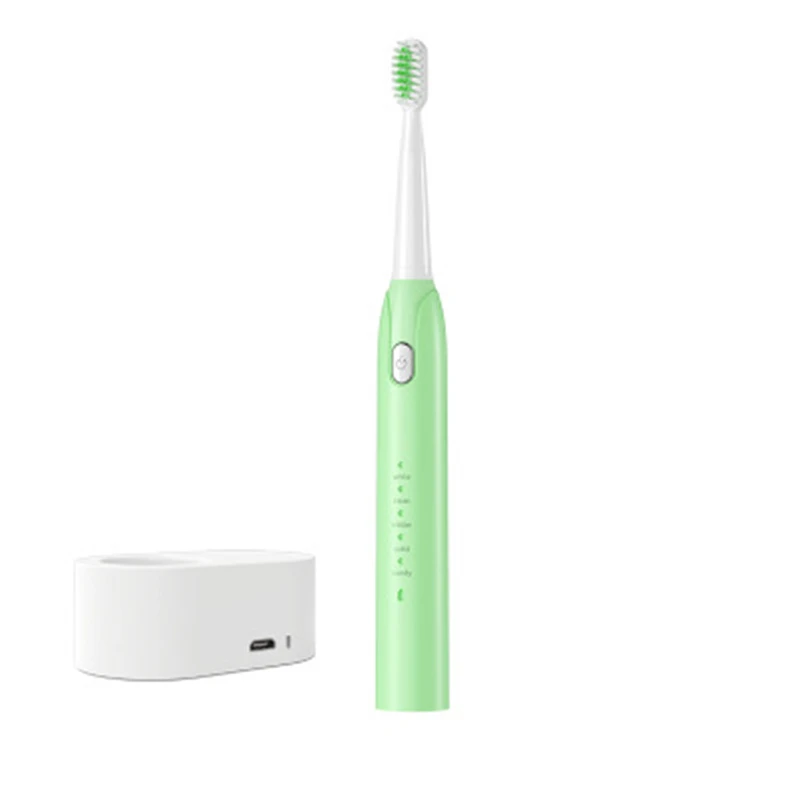 Cepillo de dientes eléctrico sónico recargable, 5 modelos, cargador USB, resistente al agua IPX7, cinco modos de cepillado, cepillo de dientes automático ultrasónico
