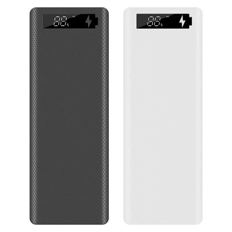 

LCD Display DIY 10x18650 Battery Case Power Bank Shell Charger Box Accessories