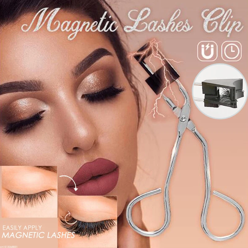 

Premium Magnetic Lash Applicator Tool Magnetic Eye Lashes Clips Easily Apply With Further Curling Soft Magnetic Eyelashes