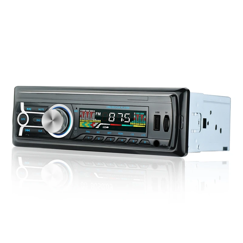 Автомобильный MP3-плеер, автомагнитола, 1 DIN, USB, быстрая зарядка, Bluetooth, громкая связь, цифровой медиаплеер, 4X25 Вт, fm-радио, поддерживает IOS и Android
