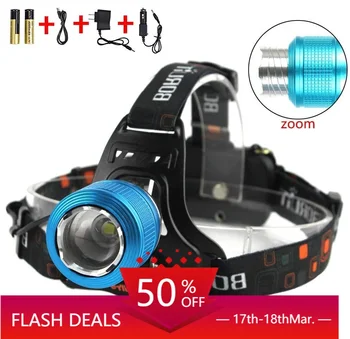 

LED Flashlight, CREE XM-L T6 LED Waterproofable 10000 Lumen Zoomable Light For Indoor Use And Outdoor Sports