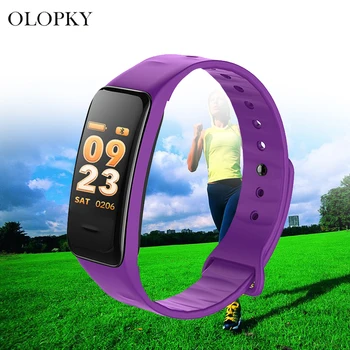 

New Women Men Smart Watch Fitness Bracelet Waterproof Smart Bracelet Heart Rate Monitor Health Tracker bracelet For Android IOS