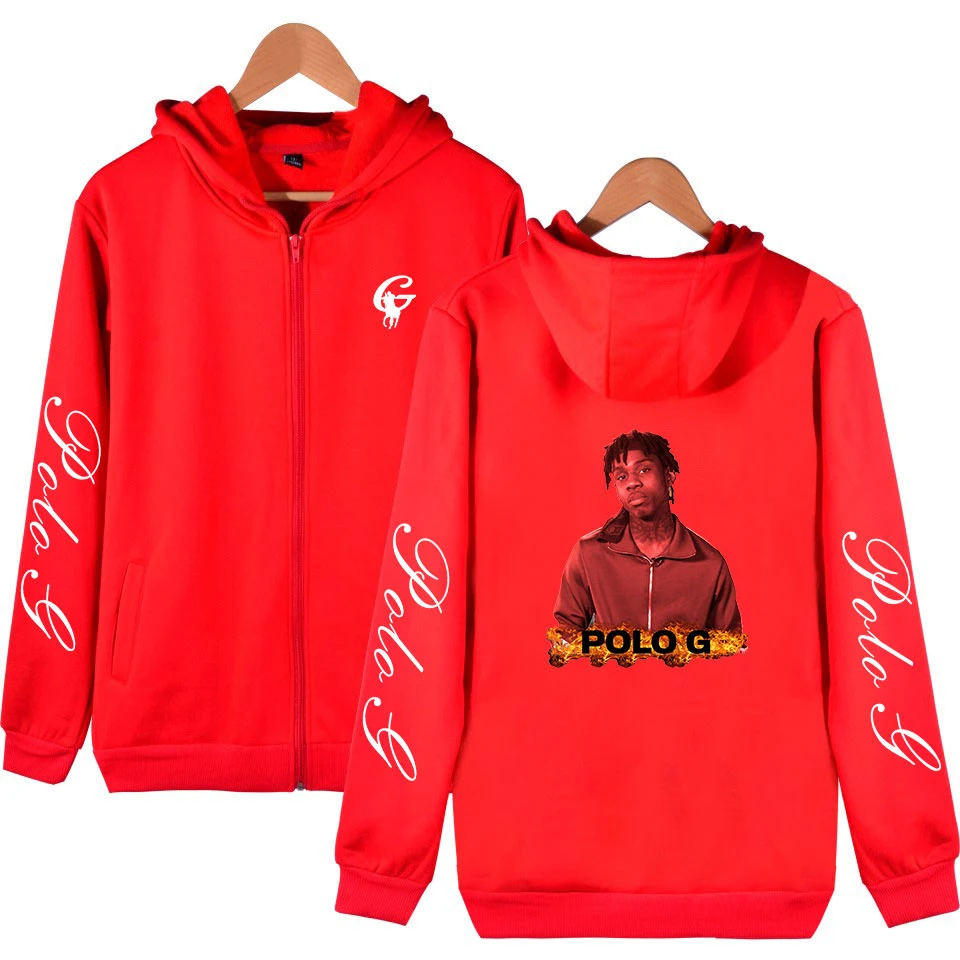 polo g hoodie baby blue