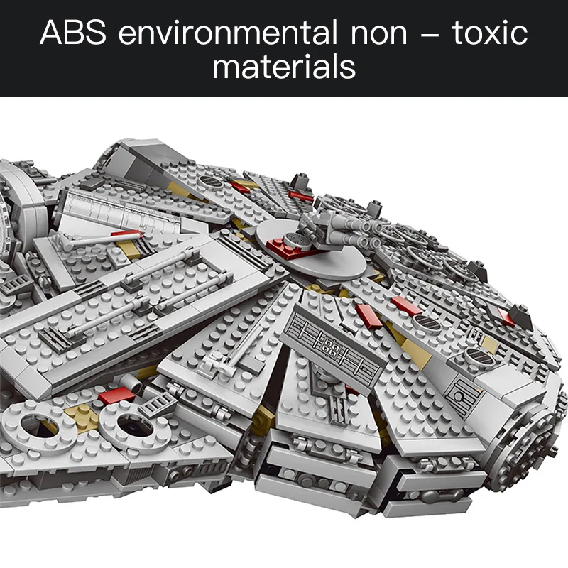 Najtaniej 1381 sztuk przebudzenie mocy Star Set Wars dla legoing Millennium 79211 Falcon Model klocki dla dzieci prezent dla dzieci