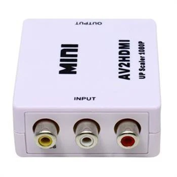 

mini AV CVBS Composite Video to HDMI Converter scaled up to 1080P