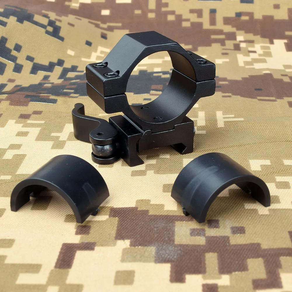 1 пара " 25,4 30 мм высокое кольцо QD Quick Release 20 мм Вивер Пикатинни прицел крепление Охота Каза пистолет винтовка