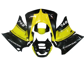 

Yellow Black Injection Body Fairing Kit for Ducati 996 998 748 916 1996-2002