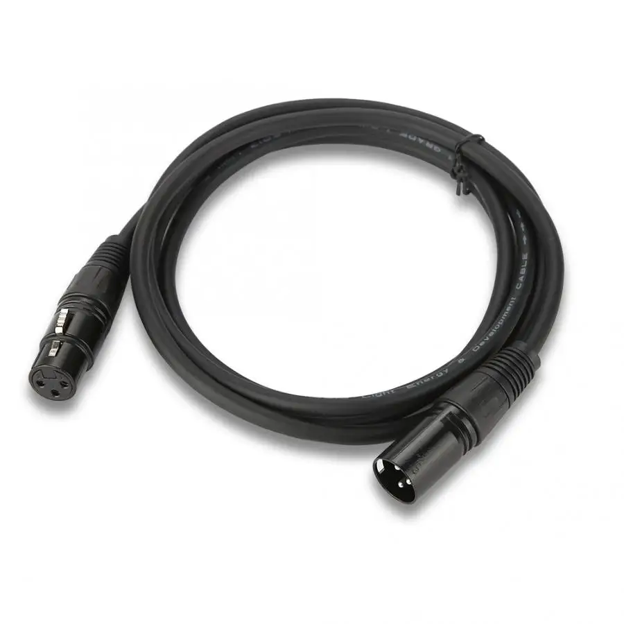 2 м микрофон профессиональный XLR патч аудио удлинитель мужчин и женщин DIY Электрический сменный прибор аксессуары