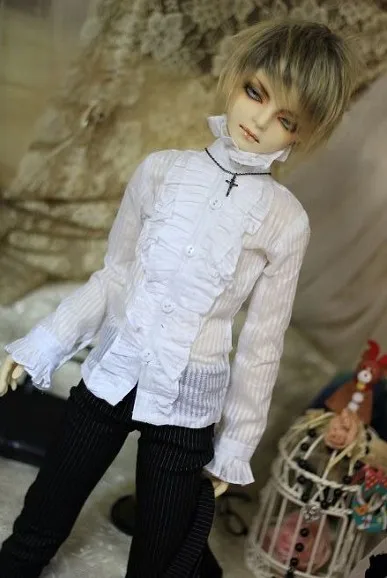 1/4 1/3 шкала BJD Одежда для кукол плиссированная рубашка для BJD/SD аксессуары SSDF ID72 uncle. Не входит в комплект Кукла, обувь, парик и другие A0968