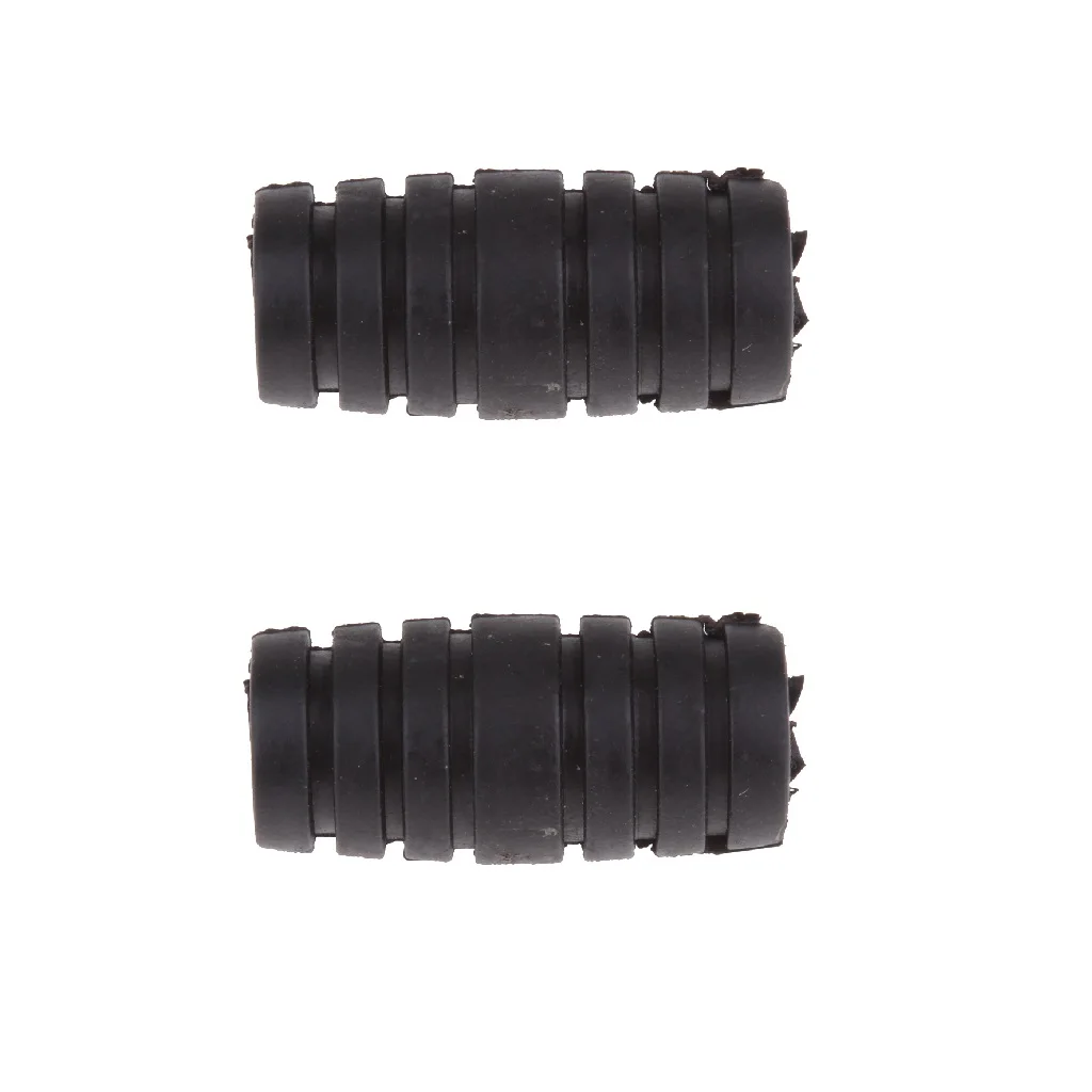 2pcs Round Gear Shift Brake Lever Peg Heel Pedal Cover for Honda MC22 VFR400