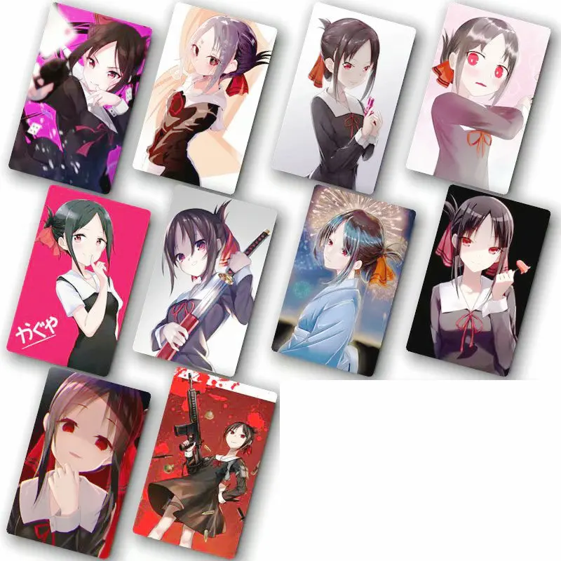 KAGUYA-SAMA: LOVE IS WAR 100pcs Different Style Anime Stickers Bus ID Waterproof DIY Card Stikers Classic Toys