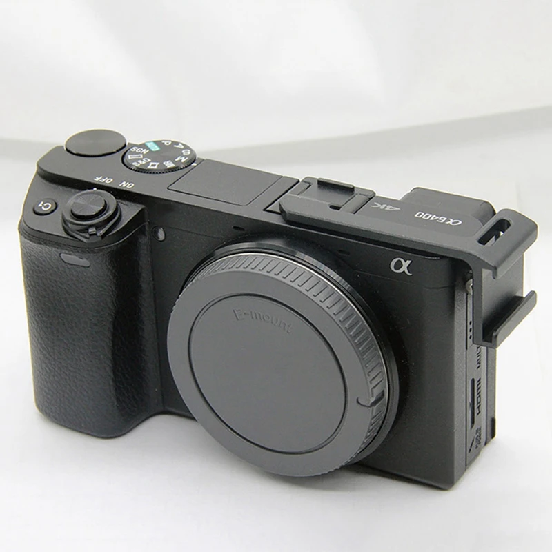 Адаптер холодного башмака(левая сторона) для sony A6000 A6300 A6400 A6500 Dslr камера Микрофон прилагается