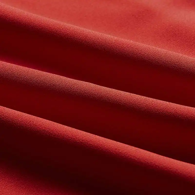 Женские блузки и рубашки YOINS элегантная красная блузка с оборками на воротнике