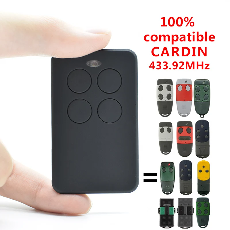 Cardin S449 ворота гаражные ворота дистанционного передатчика 433,92 для Cardin TRQ S449, TXQ S486, TXQ S449 гаражное управление