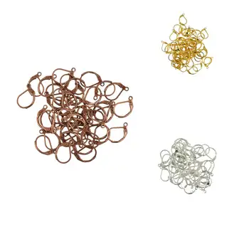 

Lot Of 150x Hooks Earrings Wire Clasp Necklace Chain Findings Earwire
