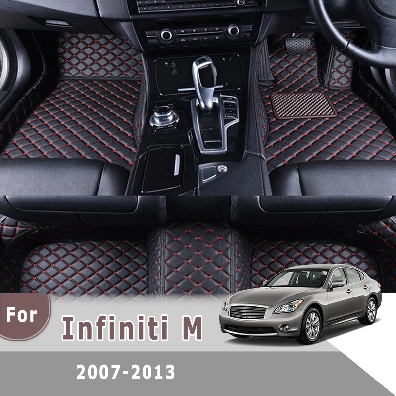 

RHD Carpets For Infiniti M 2013 2012 2011 2010 2009 2008 2007 Car Floor Mats Custom Interior Styling Pedals Foot Pads Rugs Auto