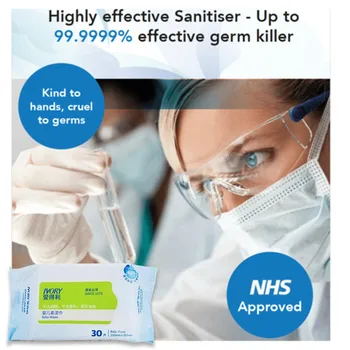 

Hand Sanitizer Wipes Antibacterial Wet Wipe Tissue Clean Hand Health Care 30 Wipes/Pack Desinfektion Antibacterial 2020