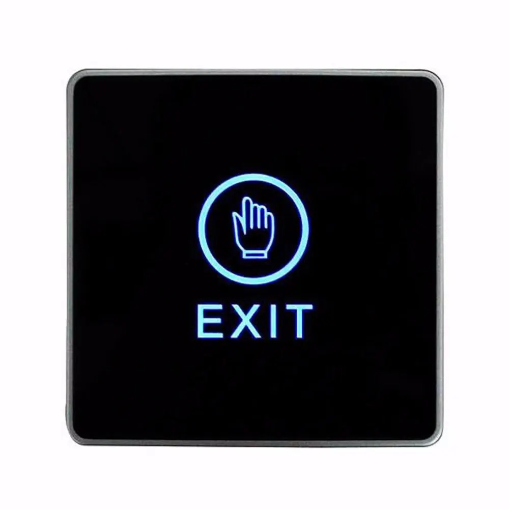 

LESHP Push Touch Exit Button Door Eixt Release Button for access Control System for Home Security Protection With LED Indicator