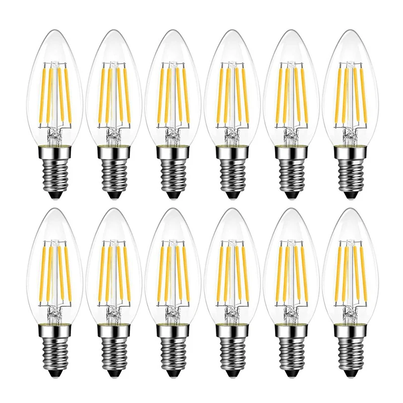 6PC/10pc Led Candle Bulb E14 Lamp Indoor Light 5W LED Chandelier Home Decoration 
