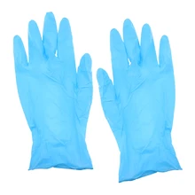 100 шт одноразовые стерильные хирургические неопудренные нитриловые перчатки больница промышленный-маленький средних и больших размеров