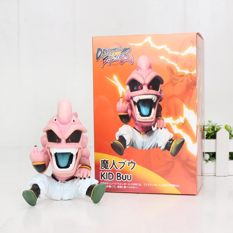 Аниме Dragon Ball Z super saiyan Majin Buu girl Boo evil Buu ПВХ фигурка Коллекционная модель игрушка Dragon Ball - Цвет: evil buu in box
