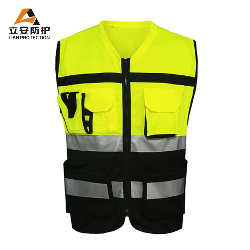 

Reflective Waistcoat Vest Construction Work Reflective Vest Riding Safe Protection Suit Sanitation Traffic Safe Service