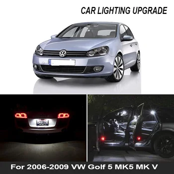 

17pcs canbus LED lamp interior light + Parking light kit package for 2006-2009 VW for Golf 5 MK5 MK V