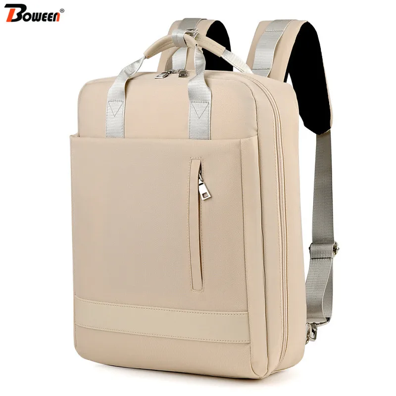 

Waterproof 15.6 Inch Laptop Backpack Female Fashion Girl Backpack Women Bag Pink Multifunctional USB Bagpack Large Capacity 2019