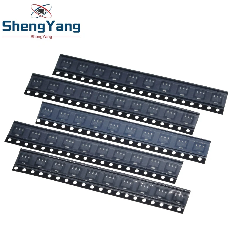 Набор транзисторов ShengYang SOT-89 SMD 8 видов x 10 шт. = 80 содержит 78L05 78L06 78L08 78L09 78L10 78L12 78L15