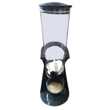 Коробка для хранения продуктов зерновые зерна диспенсер овсянка машина герметичная банка Емкость для хранения пищи сушеные зерна бак-черный белый зеленый оранжевый