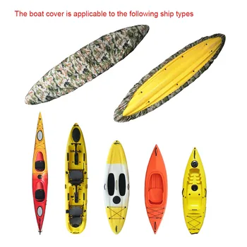 

Kayak Boat Canoe Dustproof Cover Waterproof Oxford Cloth Durable UV Protection YA88